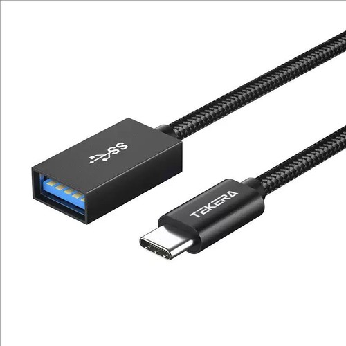 USB 3.1 Type C Male to USB 3.2 A Female Converter USB-C Data Cable OTG Adapter - Picture 8 of 10