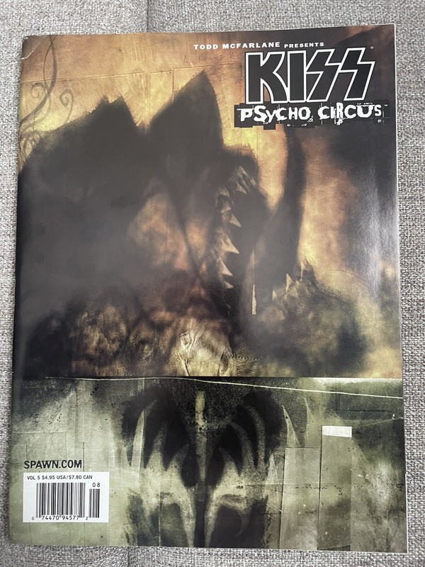 TODD MCFARLANE PRESENTS KISS PSYCHO CIRCUS COMIC MAGAZINE VOL. 5 - APRIL 2000