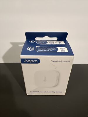 Aqara Temperature & Humidity Sensor, REQUIRES AQARA HUB, Zigbee -- Free Shipping