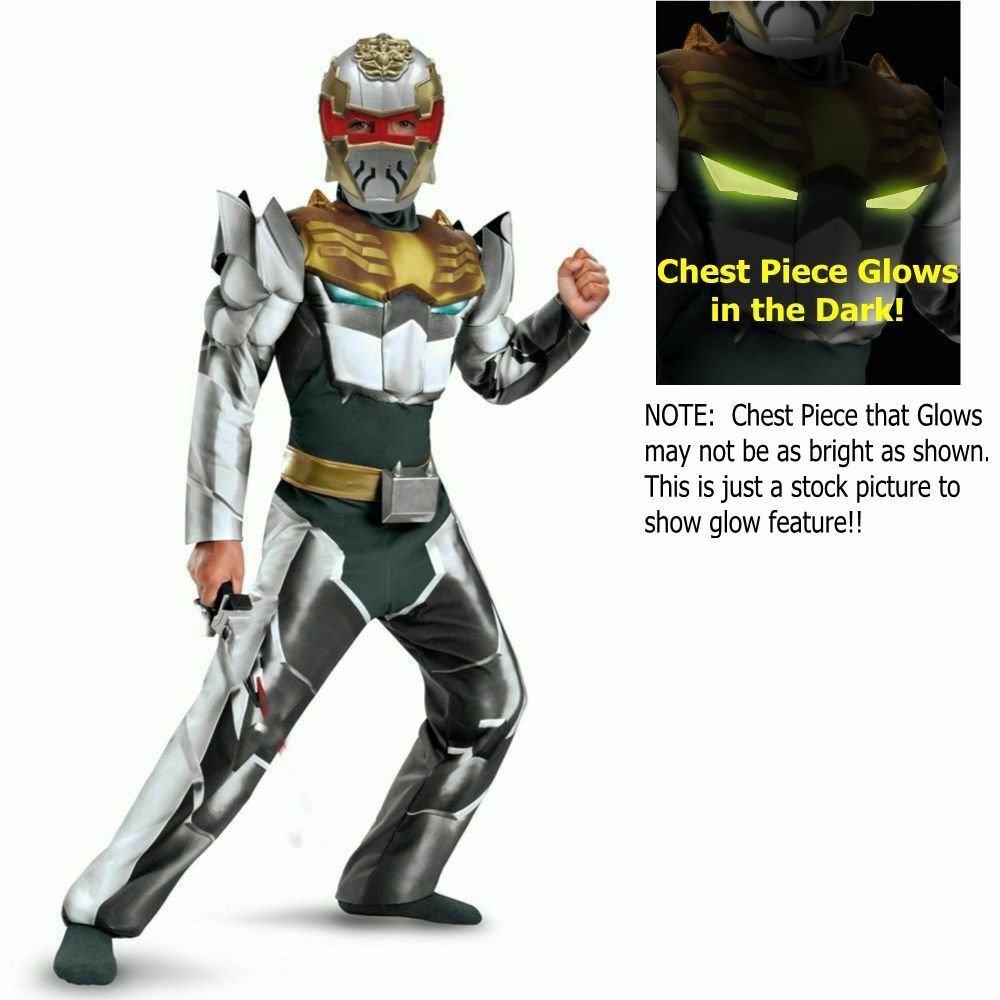 Power Rangers Large Megaforce Robo Knight Muscle Child Costume