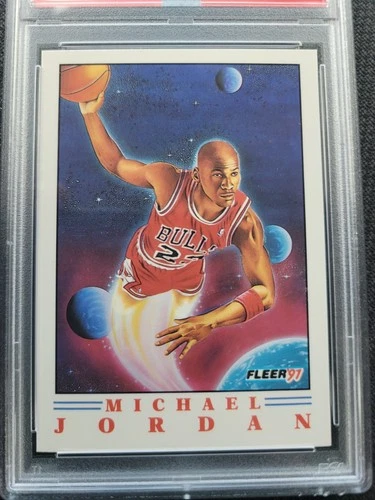 1991 FLEER PRO-VISIONS #2 MICHAEL JORDAN PSA 10 Chicago Bulls