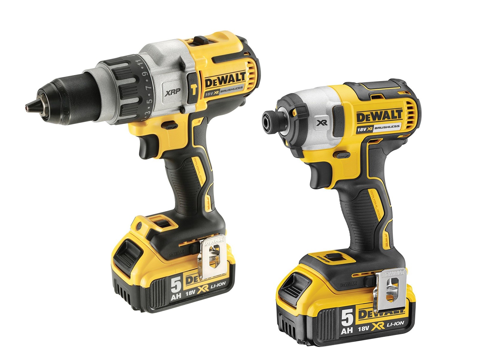 DeWALT DCK276P2-GB 18V XR Brushless Twinpack (DCD996 / DCF887)