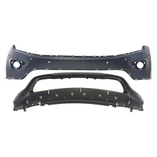 Front Bumper Cover Kit for 2014-2015 Jeep Grand Cherokee W/Park Hls CH1014109