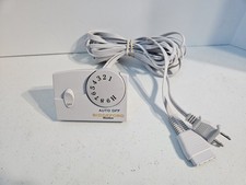 Biddeford TC11BA Auto Off Heated Electric Blanket Control Power 4 Prong White