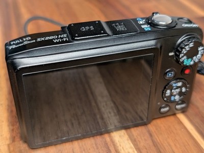 Canon PowerShot SX280 HS 12.1MP Digital Camera - Black for sale