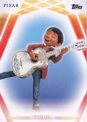 MIGUEL RIVERA COCO TOPPS DISNEY NEON BASE CARD #65 2026 26