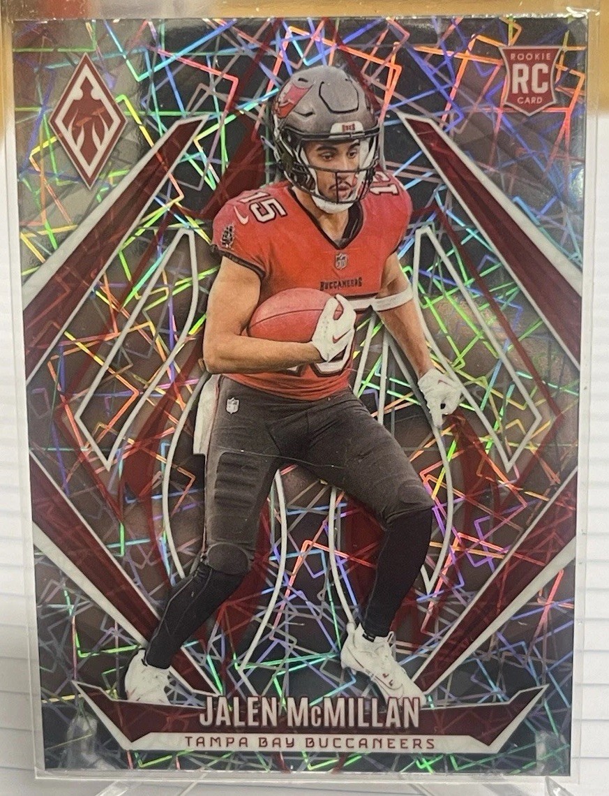 2024 Panini Phoenix #189 Jalen McMillan Tampa Bay Buccaneers Lazer Rookie