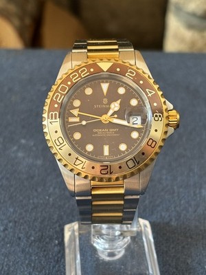 Steinhart Ocean One GMT 42mm  Root Beer  Automatic   Full Set