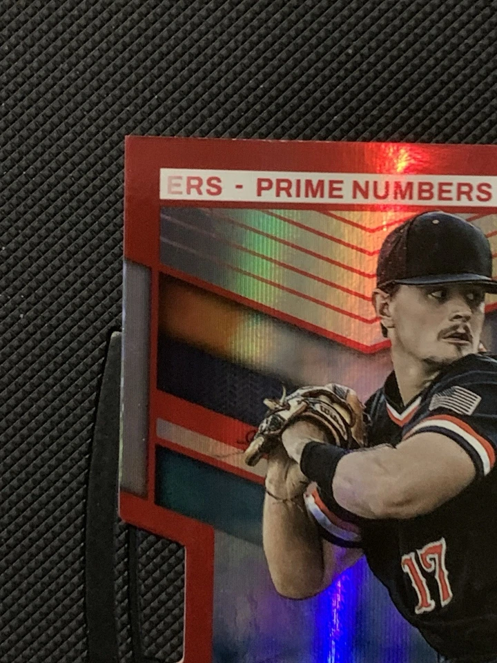 2023 Panini Elite Extra Edition - Prime Numbers Red Cade Kuehler 2/9 - Image 3 of 4