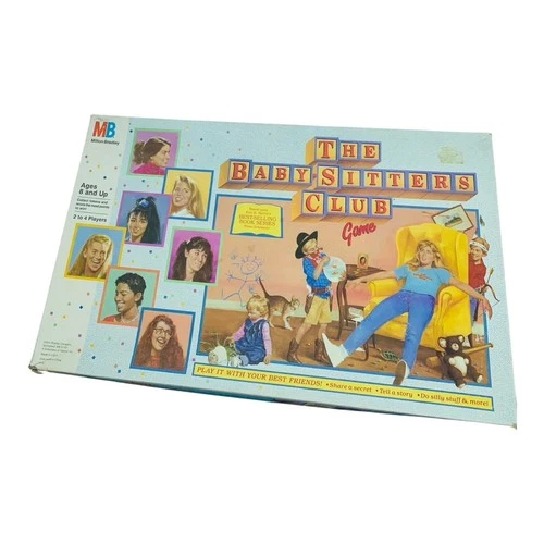 VINTAGE The Baby Sitters Club Game COMPLETE Milton Bradley 1989 BSC Girls Books