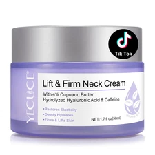 Neck Creams for Tightening and Firming-Instant Face Lift Cream with Hyaluronic A