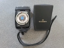 GOSSEN Luna Lux SBC LIGHT METER with Leather Case Photography