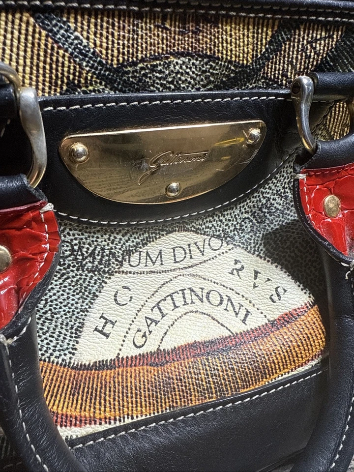 BOLSO MUJER GATTIONI BORSA DONNA - PLANETARIO - VINTAGE - Uso Normal Foto 2 de 4