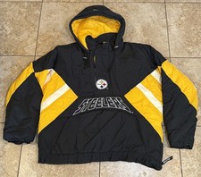 Vintage Starter NFL Pro Line Pittsburgh Steelers Puffer Jacket Size XL