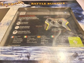 NEW SEALED Batman Arkham Asylum Battle Bundler Batarang Controller+Game XBOX 360
