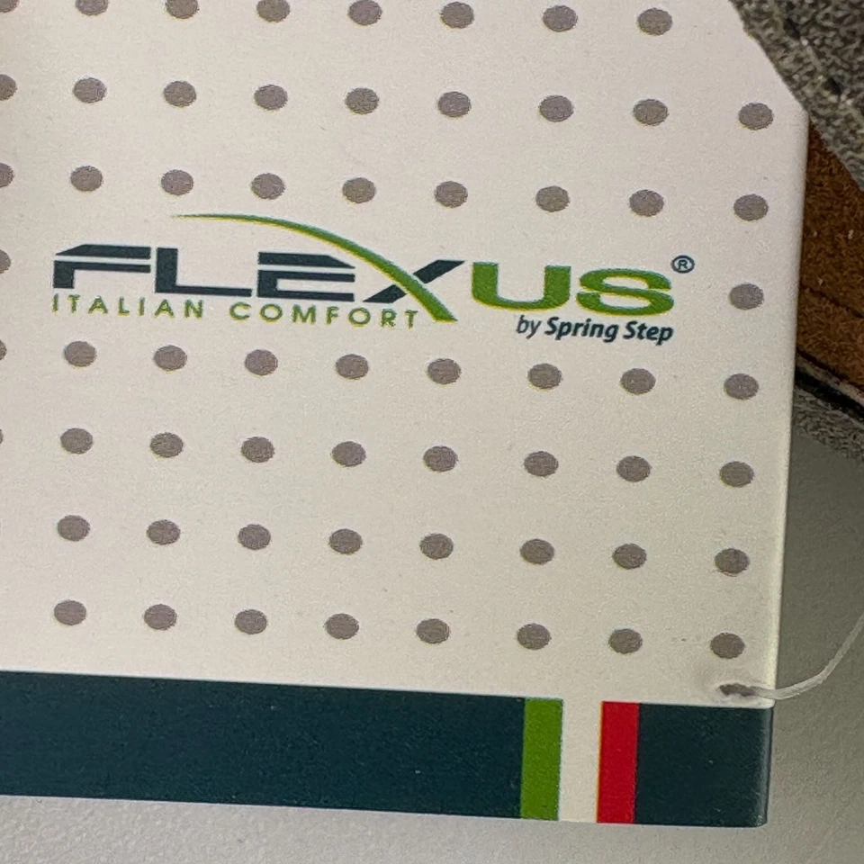 Flexus Spring Step Adede Slingback Sandals Women 40 US 9 Pewter Floral Accent - Image 4 of 4