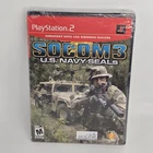 New PlayStation 2 Socom U.S. Navy Seals 3 Hits Sealed Canadian NTSC