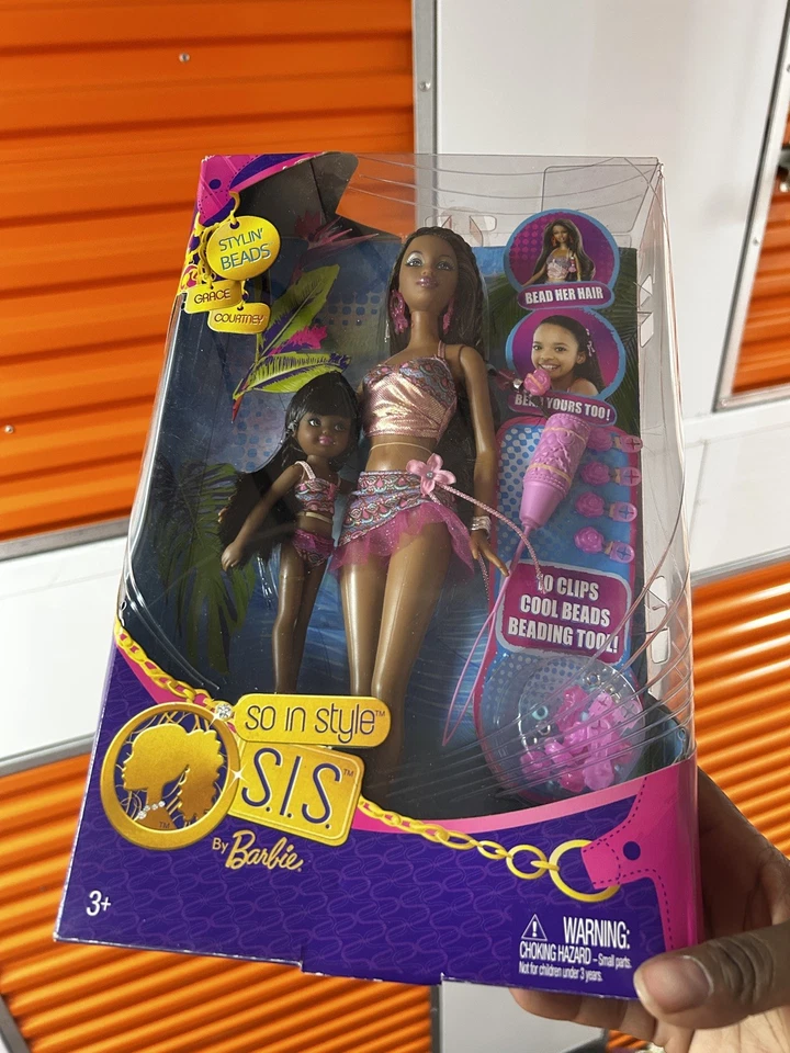 Barbie So In Style S.I.S. Stylin' Beads Grace & Courtney Mattel Asst. P6913 NIB - Image 2 of 3