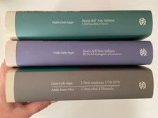 ARGAN STORIA DELL'ARTE ITALIANA I E III + L'ARTE MODERNA - OLTRE IL 2000 ZZZ L8