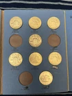 17 Franklin Half Dollar Circulated Coins 90% Silver 1948-1963 Incomplete Set