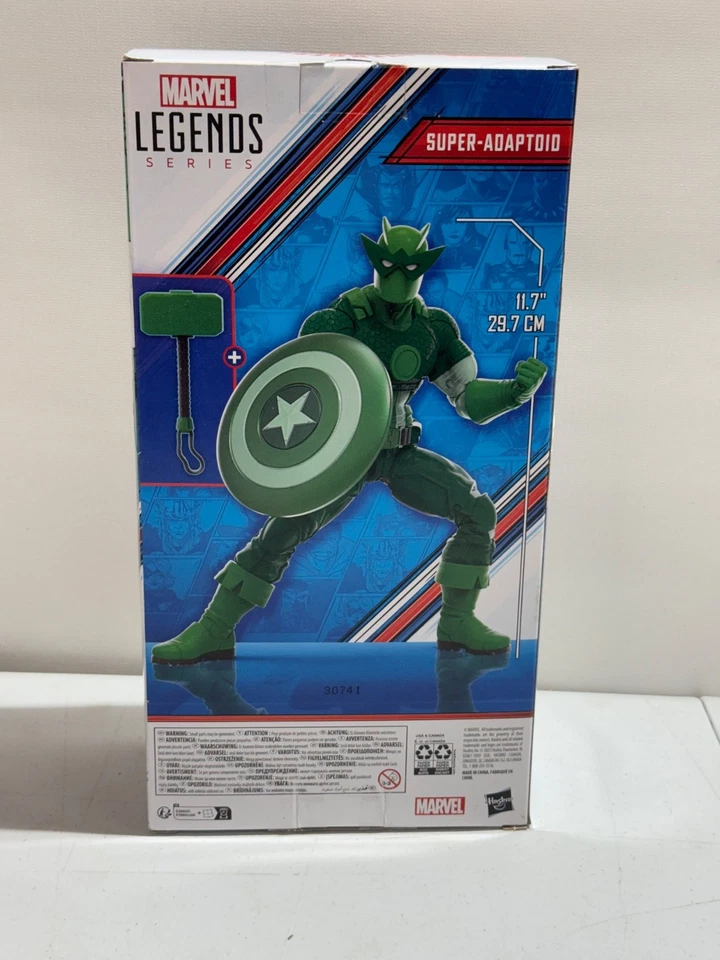 MARVEL LEGENDS SERIES SUPER-ADAPTOID 60TH ANNIVERSARY GIANT SIZED 12" FIGURE - Изображение 2 из 3