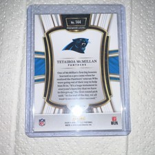 Panini 2025 Select Football Tetairoa McMillan Rookie RC #144