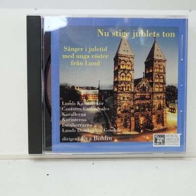 Lunds Kammarkör - Nu Stige Jublets Ton CD 1998 Choir Classical Musical Heritage