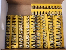 28 Weidmuller 1053160000 10-Pole WQV 35/10 Terminal Cross Connector Jumper Bar