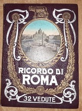 Leporello von Rom wohl um 1940: Ricordo di Ro...