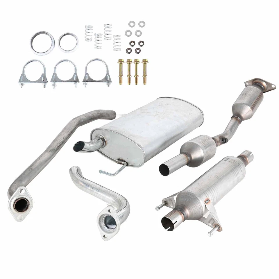 New Full Exhaust System For 2003 2004 2005 2006-2008 Toyota Corolla 1.8L - Image 3 of 4