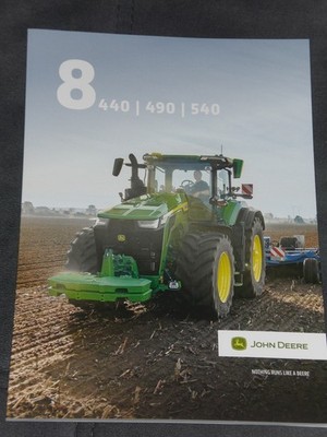 JOHN DEERE 8R 540, 8R 490, 8R 440 Traktoren Prospekt von 02/2026 ( JD 304 )