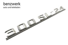 Mercedes SL R129 Schriftzug Emblem Heckklappe Typenschild 300SL-24 1298170415 ??