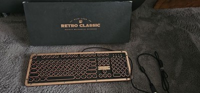 AZIO Retro Classic Keyboard Bluetooth Wireless Original / Artisan