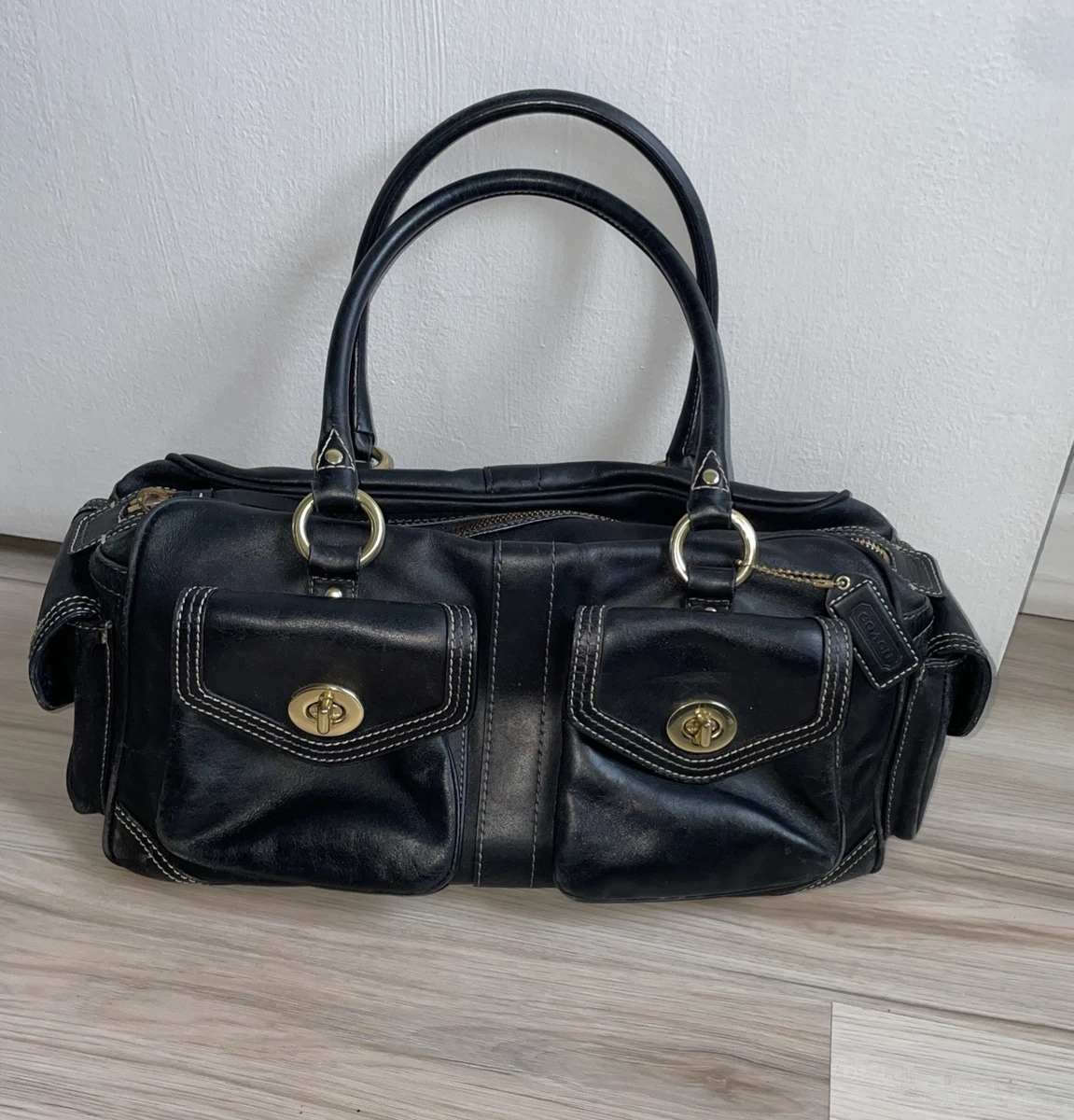 Coach Legacy Satchel/Top Handle Bag Solid Bags & Handbags for