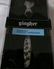 NIP Gingher Ella Pendant Needle Threader/Cutter Discontinued Collectible