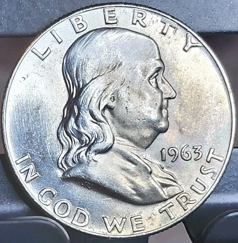 1963-D Benjamin Franklin Half Dollar ■ GEM/BU ■ FBL ■ #4953