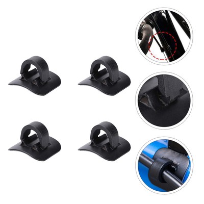  4 Pcs Handle Speed Line Pipe Buckle Folding Bike Cable Guide
