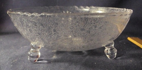 Ciotola Imperiale 3 dita Lotus #500 Campi di margherita broccato acquaforte 6" - Foto 1 di 4