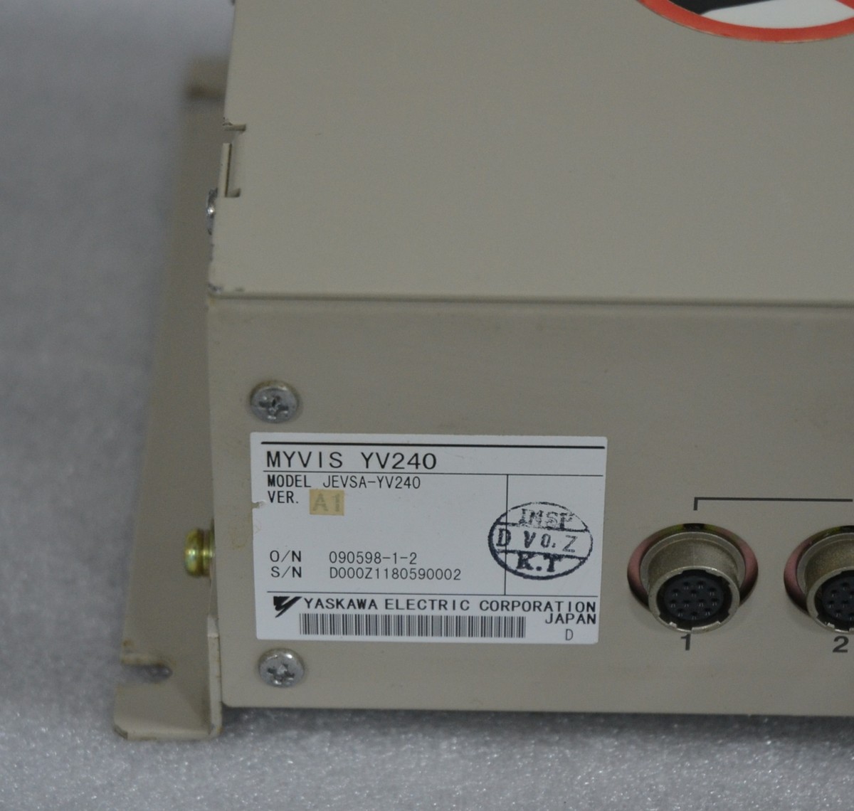 YASKAWA MYVIS JEVSA-YV240 MACHINE VISION SYSTEM | eBay