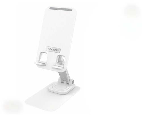 2 Pack Adjustable Cell Phone Tablet Stand Folding Universal Stand Black & White - 第 1/9 張圖片