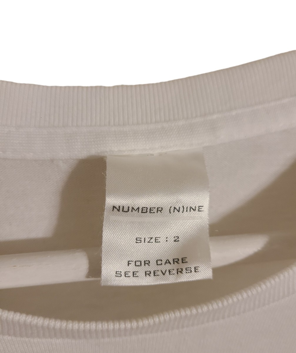 Number Nine/NUMBER(N)INE Cracked Print 6th Anniversary T