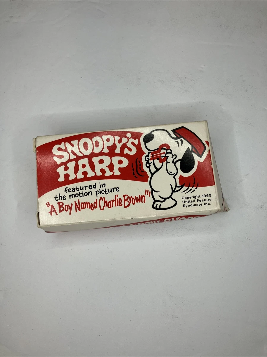 Grover Trophy 3490 Snoopy s Harp Bluegrass Jaw Harp Chrome Plated
