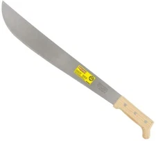 IMACASA Machete 127, 12" High Carbon Steel Blade, Hardwood Handle