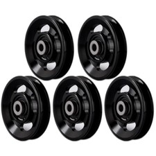 13PCS/lot 88mm Bearing Cable Pulley Wheel Gym Equipment Parts Aluminium Alloy