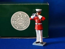 COJF-2960 - USMC Trumpeter (Set MC08) - Ceremonial - King and Country - 54mm