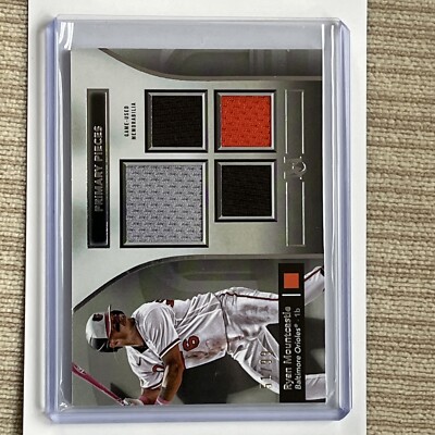 2024 Topps Museum Collection Ryan Mountcastle Game Used 4 Jersey Patch #51/99