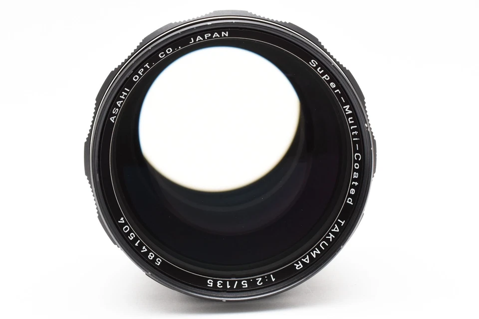 🚀🎁《Óptica COMO NUEVA》PENTAX Super Multi Recubierto TAKUMAR 135mm F/2.5 SMC MF Lente JAPÓN Foto 3 de 4