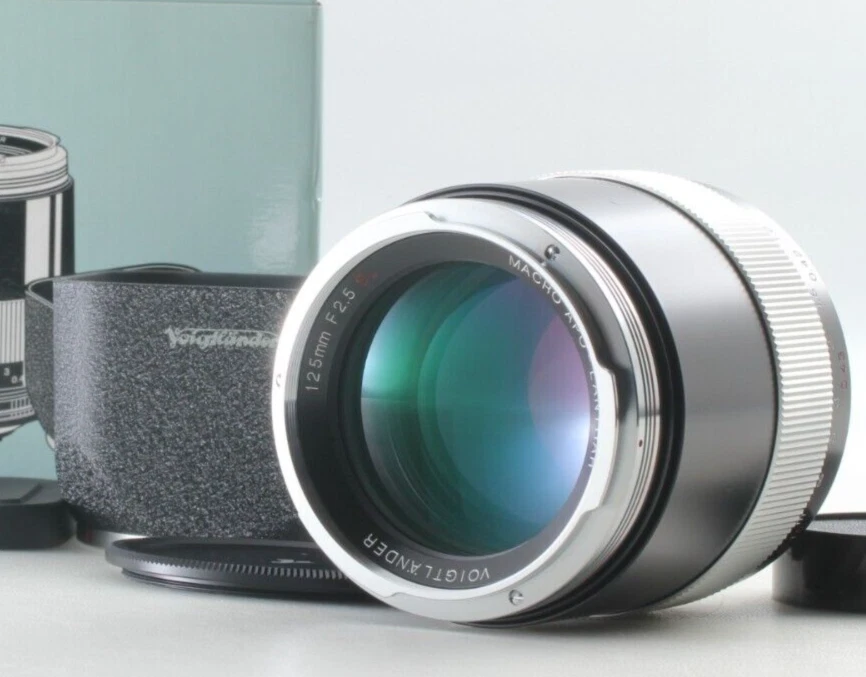 [ ALMOST UNUSED Boxed ] Voigtlander MACRO APO-LANTHAR 125mm f2.5 SL Y/C Mount JP - Image 2 of 4