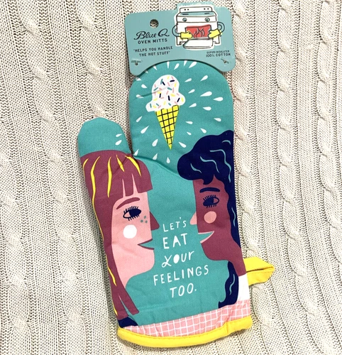 Eat Your Feelings Oven Mitt - Thumbnail 4