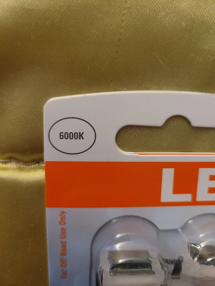 Светодиодный фонарь Sylvania 7443 белый 6000K передний поворотник (2 шт.) - Изображение 3 из 4